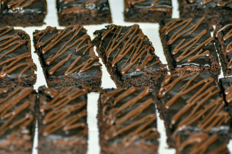 70% Dark Chocolate & Sea Salt Espresso Brownies
