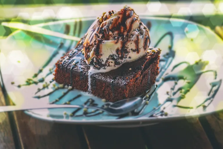 Brownie Bottom Ice Cream Pie